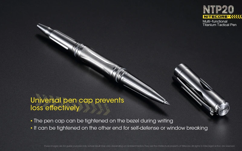 Nitecore NTP20 Multi-functional Titanium Tactical Pen (15)