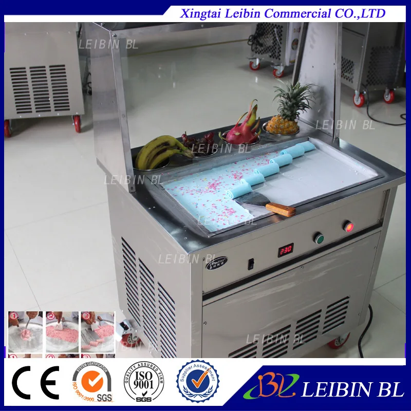 

CE certified fried ice cream machine