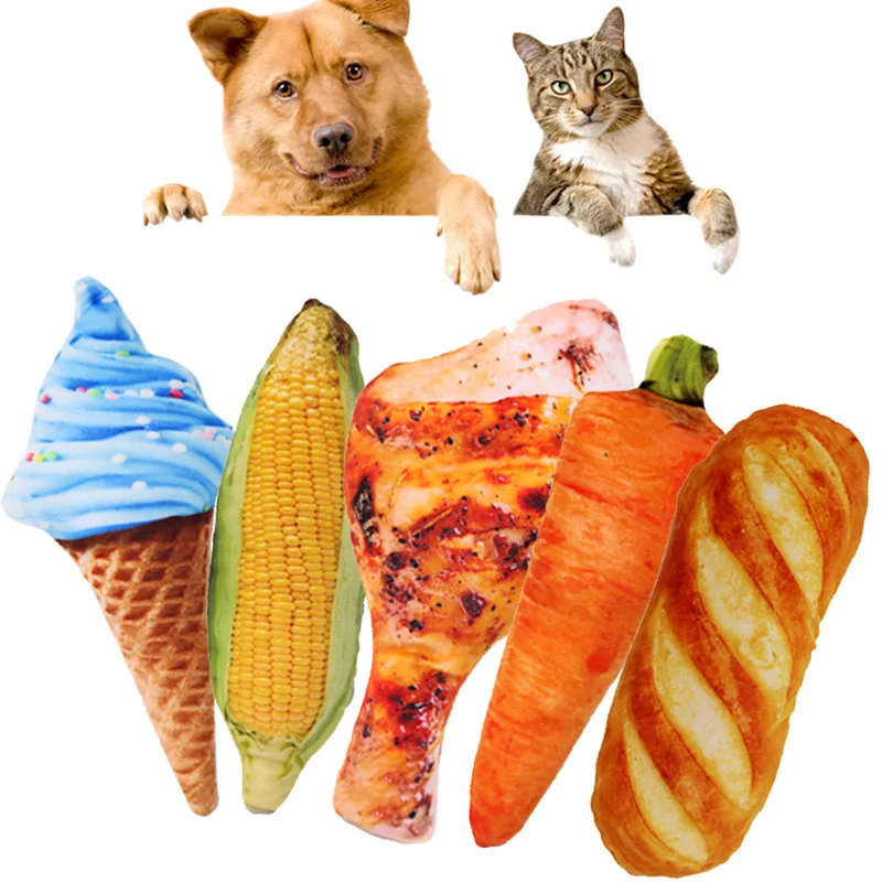 Pet Cat Toy Plush Canvas Bite Toys Catnip Cat Cite Vocal Creative Simulation Vegetable Chicken Bone Toy Chew Squeak Toy 41 A1 Pet Cat Toy Plush Canvas Bite Toys Catnip Cat Cite Vocal Creative Simulation Vegetable Chicken Bone Toy Chew Squeak Toy 41 A1
