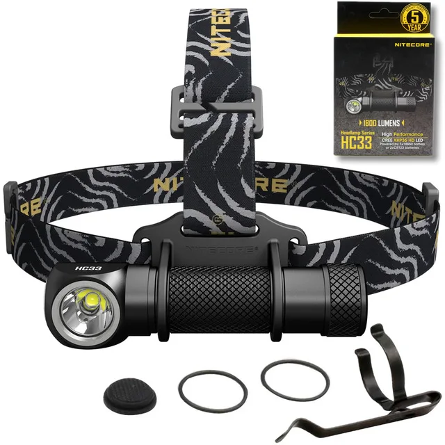 NITECORE HC33 фара 1800 люмен CREE XHP35 HD светодиодный водонепроницаемый фонарик для кемпинга, для путешествий, охоты