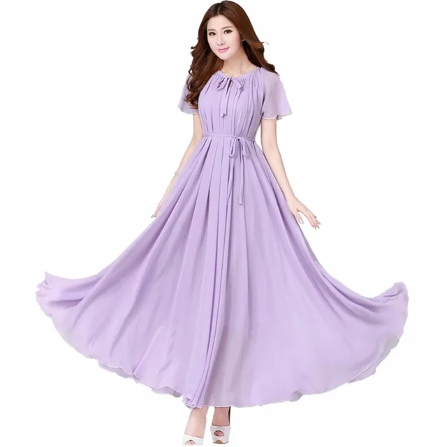 Lavender Maxi Dress