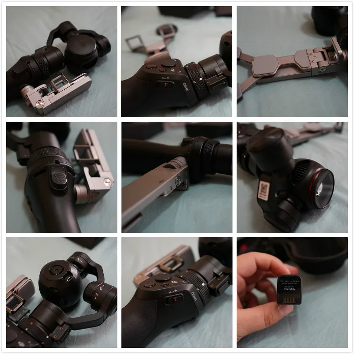 Free Gift DJI Osmo Handheld 4K Camera And 3 Axis Gimble Stabilizer Gimbal 3 Axis Gimbal DJI Phantom 3 EMS Free