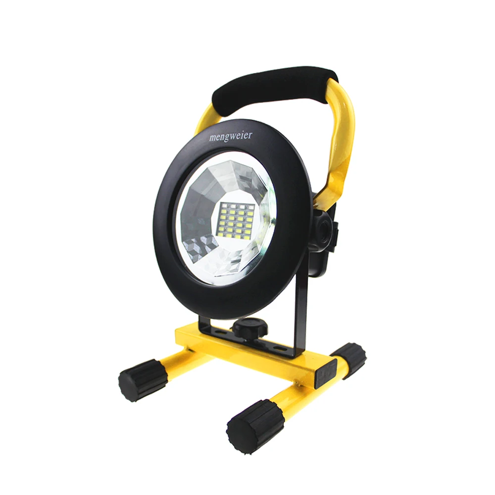 

LED Flood Light camping outdoor rechargeable Lampada led 30W spotlight led portable Emergency led hunting Construction Site
