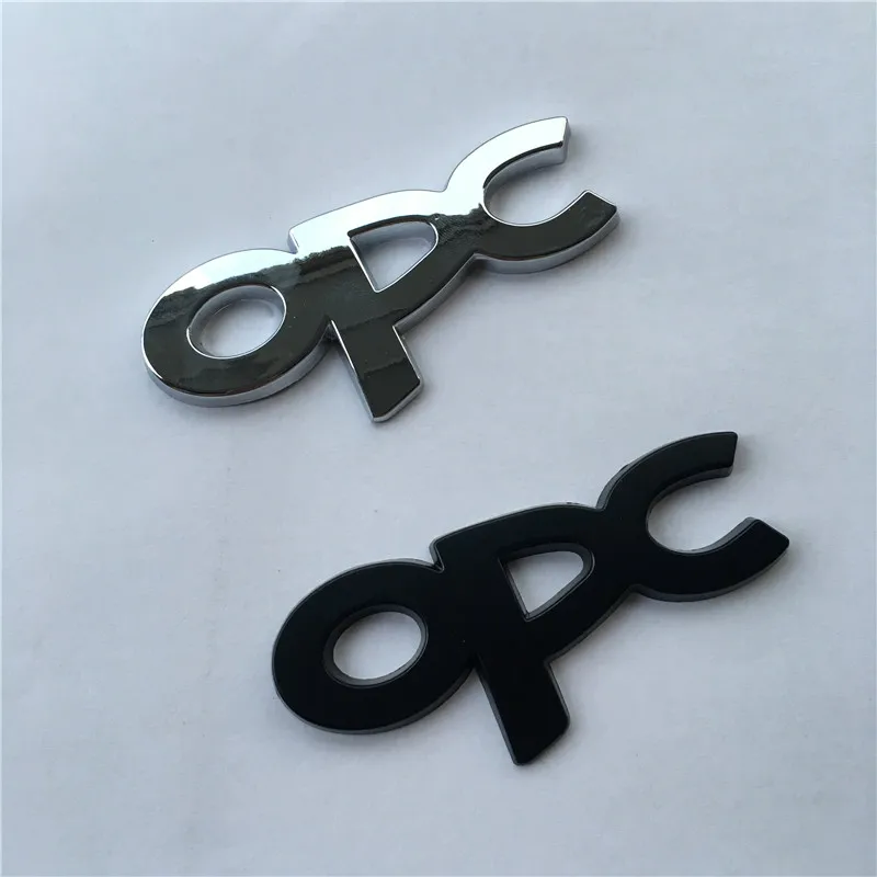 

1x 3D Metal OPC LINE Emblem Car Side Tail Badge Front Grille Sticker