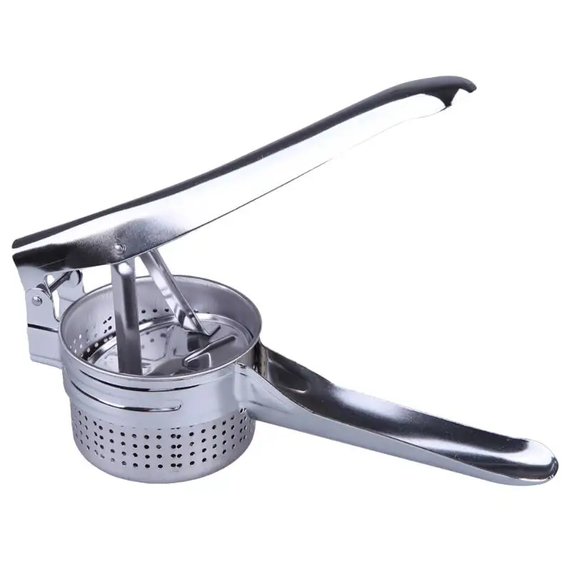 

Potato Mashers Ricers Stainless Steel Puree Vegetable Fruit Press Maker Garlic Presser Home Kitchen Tools Accessories