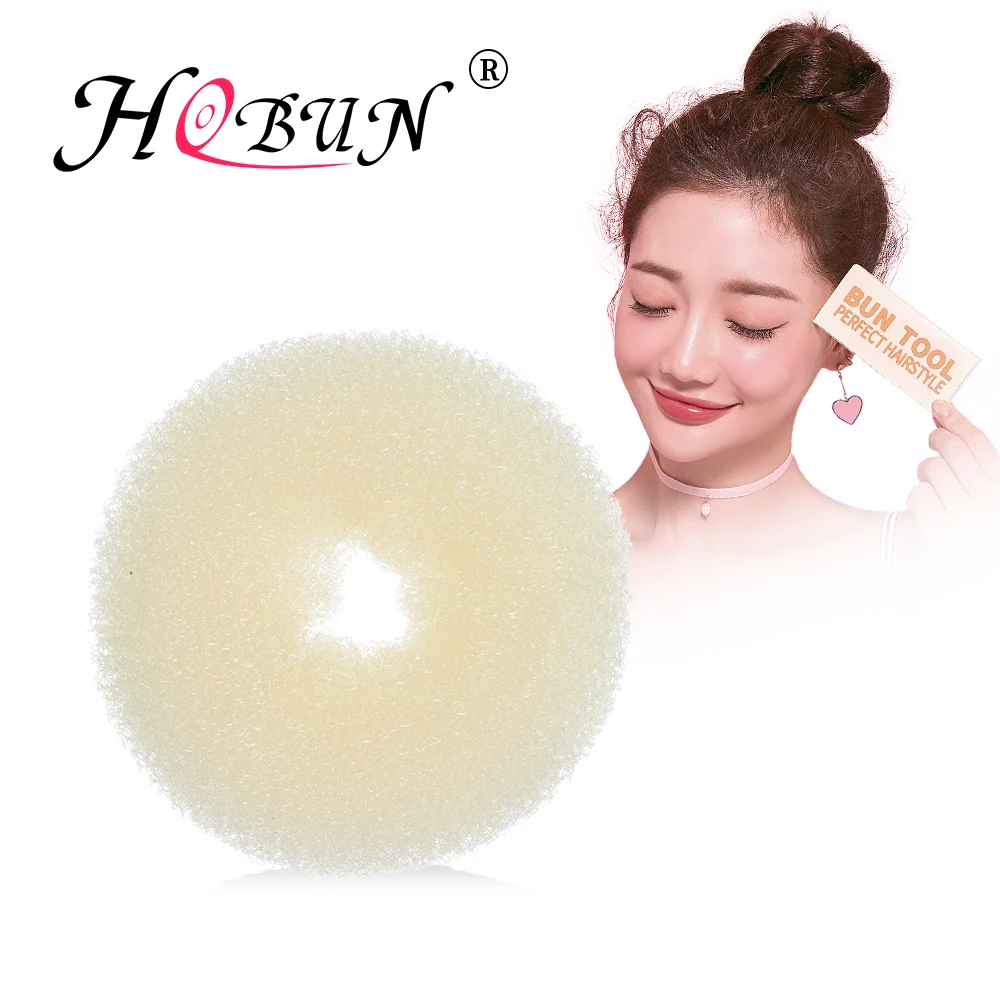 HOBUN New hair bun donut maker Braiders tools for women girl donuts haar hairstyling french hair braiding tool 12 Size 20CM