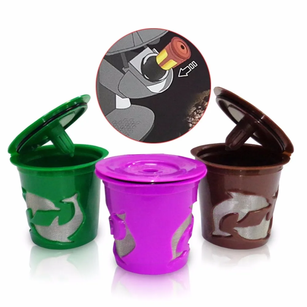 

Eco-Friendly Coffee Filter Cup Reusable Convenient Filter Bottle With Cup Cover For Coffee Maker Coffee Machine Easy To Wash