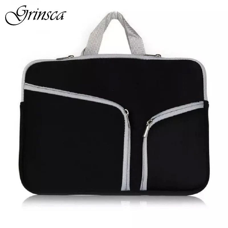 11 inch Universal Laptop Bag Diving Material Notebook Liner Sleeve Zipper Handbag Tablet Pouch Case for Macbook Air 11.6 | Компьютеры и