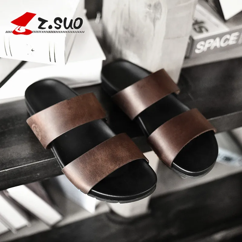 2017 sandálias Dos Homens populares, masculino ao ar livre respirável diárias chinelos adesiva