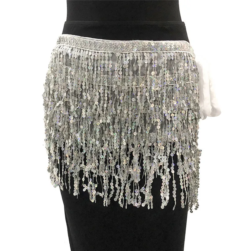 Metal Crystal Diamonds Tassel Mini Skirt NA01 – iawear