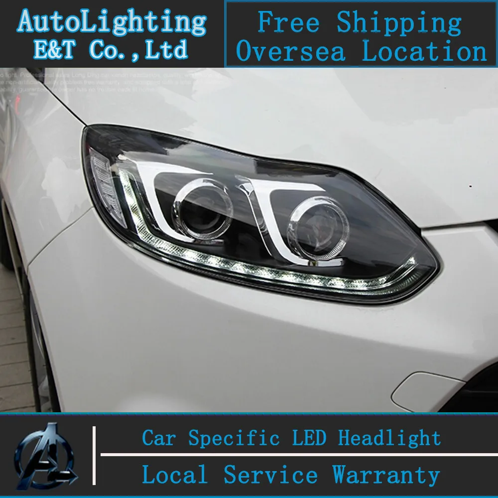 Car styling LED Head Lamp for Ford Focus 3 led headlights assembly 2012