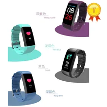 Модные подарки другу водонепроницаемый здорового Смарт браслеты поддержка измерять кровяное давление пульсометр для IOS Android