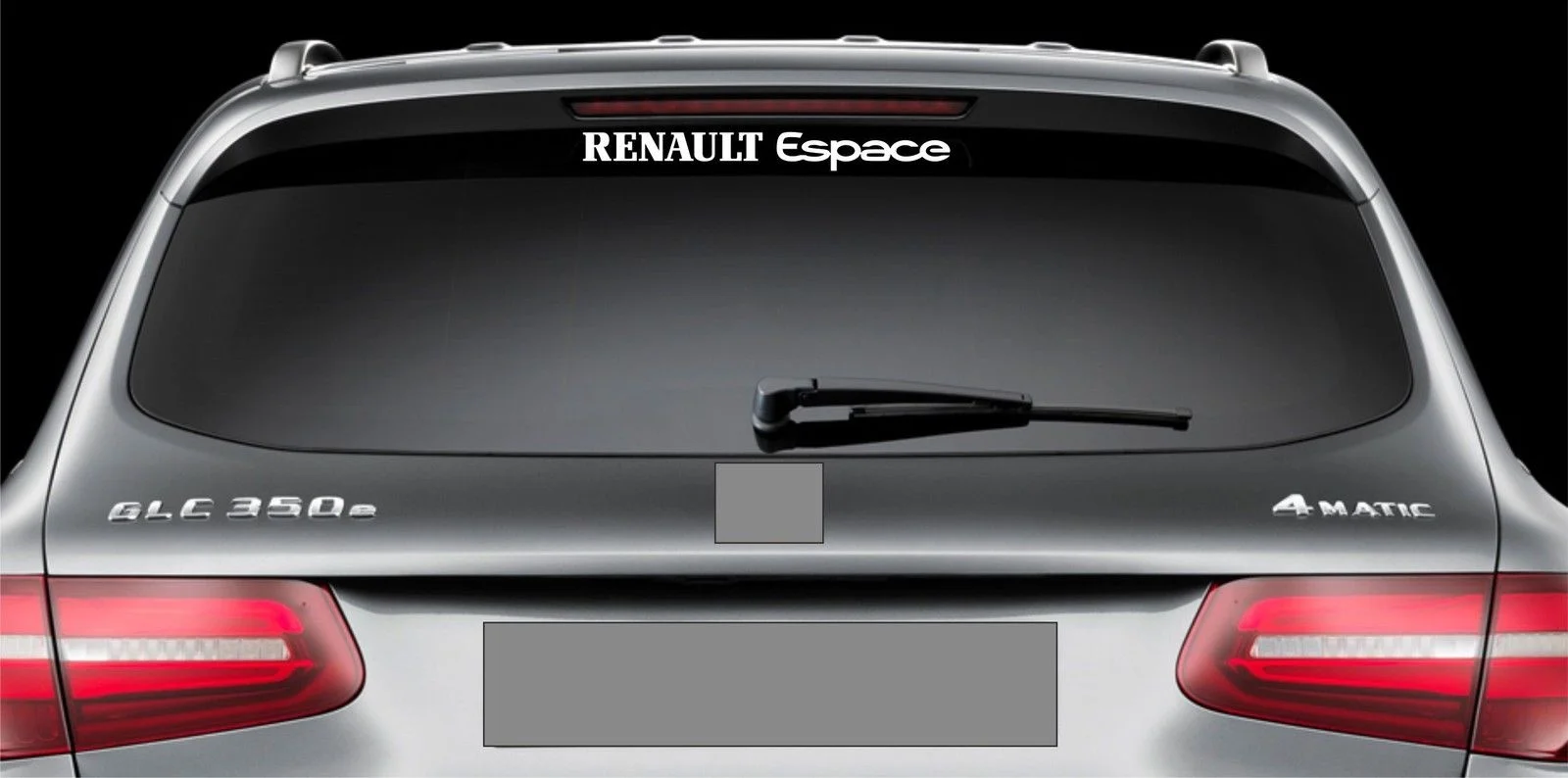 Наклейка для заднего окна подходит Renault Espace виниловая наклейка с эмблемой