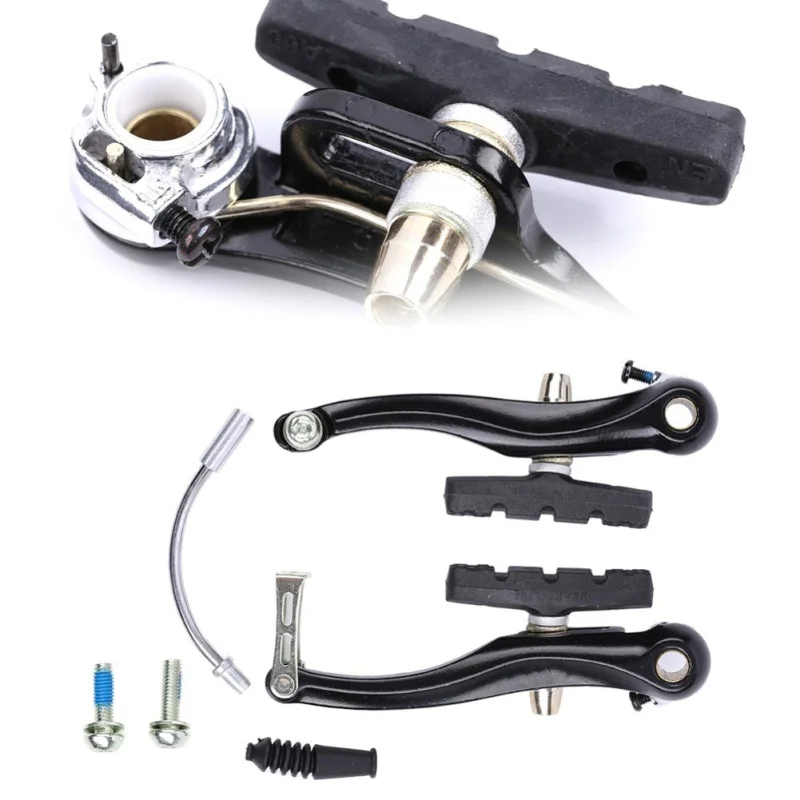 bicycle brake system (front + rear) bicycle accessories bike brake outdoor riding essential Mountain bike bicycle brake system (front + rear) bicycle accessories bike brake outdoor riding essential Mountain bike
