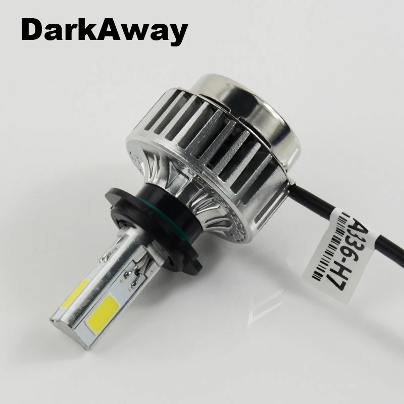 Car LED Headlight A336-H7 6 DarkAway