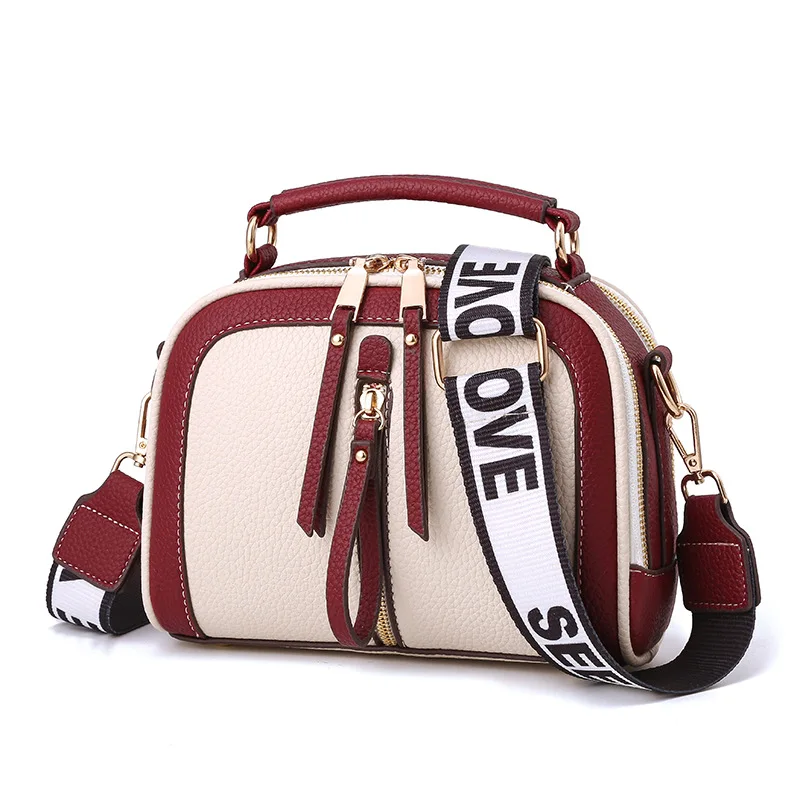 THREEPEAS Fashion Women Messenger Bag PU leather Shoulder Bag Handbag