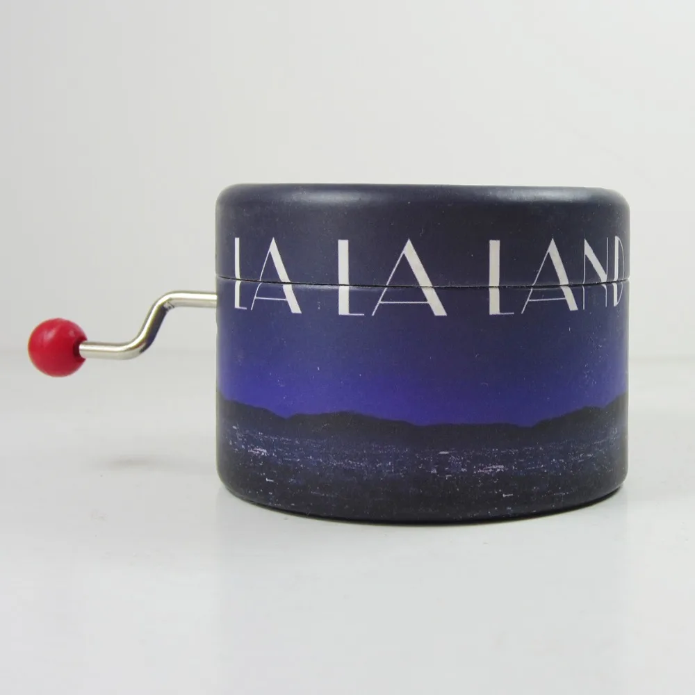 Paper Hand Crank Music Box, Cty of Stars, Movie Theme, Special Gifts for Lovers, DIY