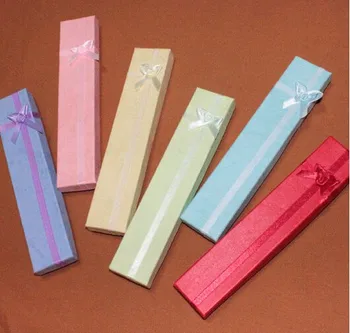 

rose jewelry box pendant necklace box packing box gift box 24pcs/lot