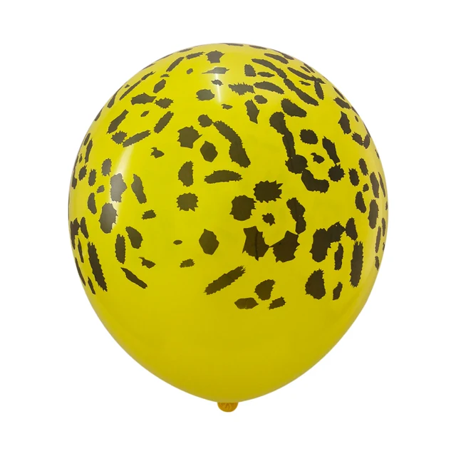 10pcs/lot 3.2g 12 Inch Animal Cow Tiger Leopard Zebra Paws Printed Round Latex Balloons party decor Kids Toys Thicken Globos