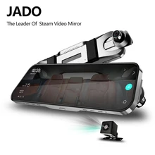 JADO D820 Автомобильный видеорегистратор поток зеркало заднего вида видеорегистратор Эра avtoregistrator 10 ips Сенсорный экран Full HD 1080p автомобиля Регистраторы видеорегистратор