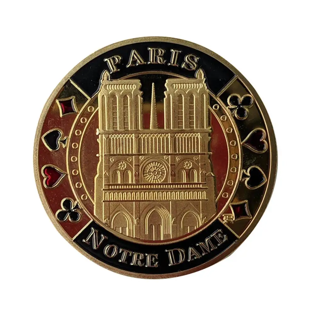 

Paris Notre Dame Collecting Crafts Medal Collection Commemorative Coin Souvenir