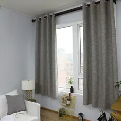 2019 Новый 140*215 см Современный 1 панель Зонт Шторы из хлопка льна для гостиная спальня окна плотные шторы