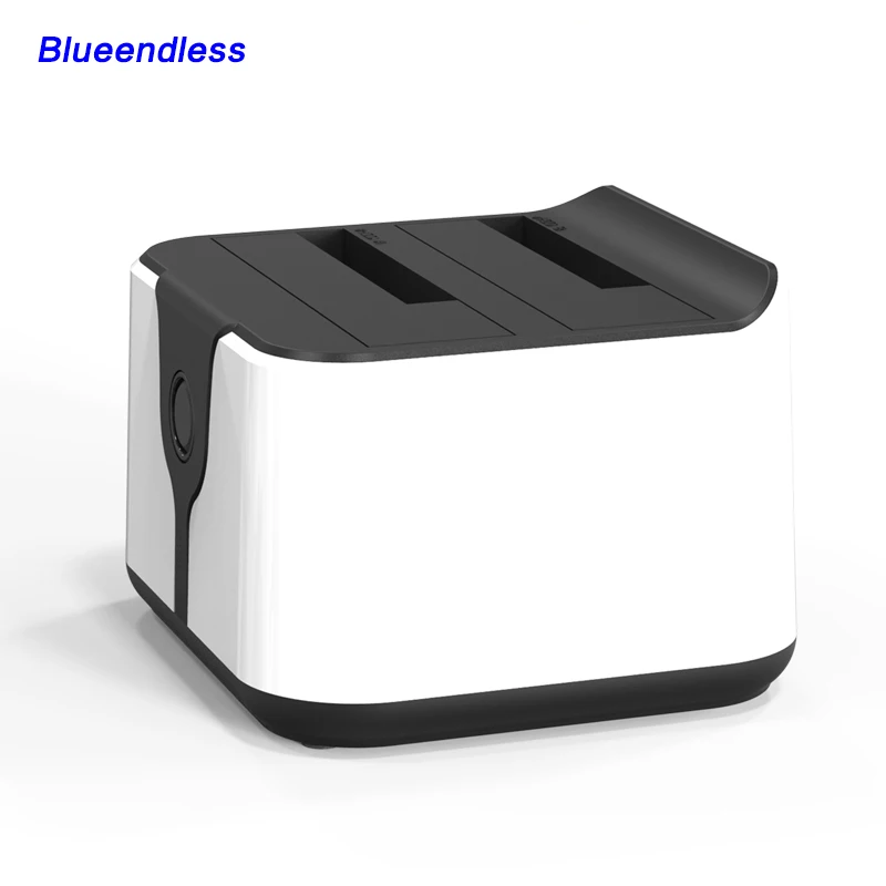 Bluedendless 2-Bay SATA HDD estación de acoplamiento 35 