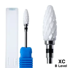 1 шт. Керамика ногтей Бурильные долото 3/3" поворот, ногтей мельница резак для маникюр педикюр Инструменты электрический ногтей дрель аксессуар