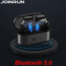 Joinrun беспроводной Bluetooth 5,0 наушники гарнитура TWS True беспроводной сенсорный контроль гарнитура с power bank для телефонов Близнецы наушники