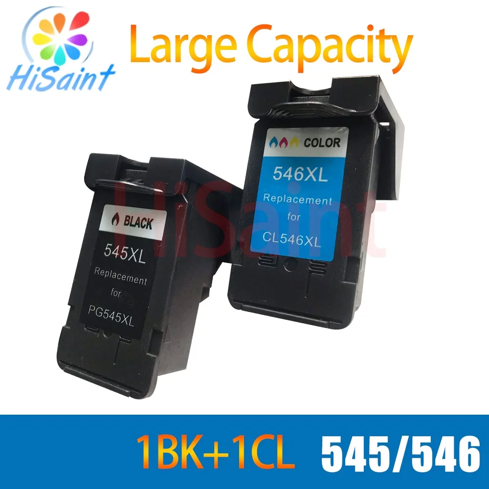 Чернильные картриджи hisaint для принтера Canon pg545 pg546 PG545 CL546 совместимы с струйным