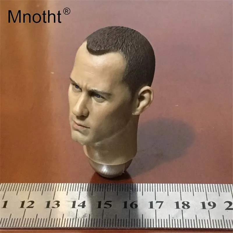 

1/6 Scale Head Sculpy honour guard Flagman Male Soldier Head Carving Model Toys Collection Action Figures Collections