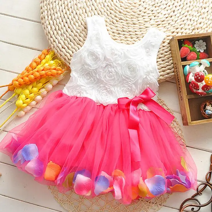 New Summer Kids Clothes Baby Girls Dress Princess ...