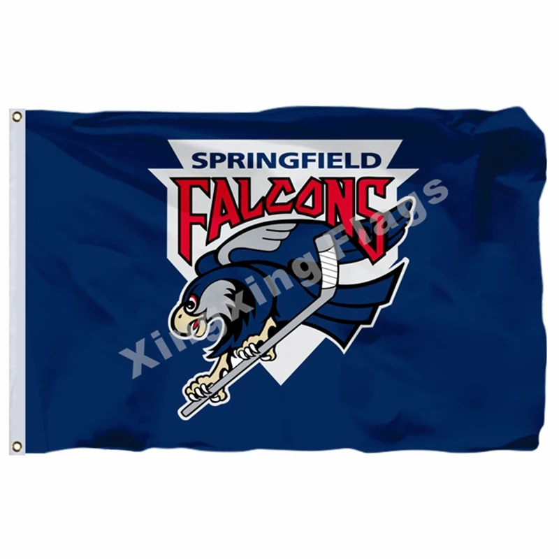 Springfield Falcons Flag 3ft X 5ft Polyester AHL Springfield Falcons
