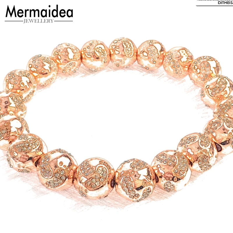 

Strand Bracelets Baby Footsteps Beads 2019 New Blackened Silver Fashion Jewelry Sweet Gift for Women Girls