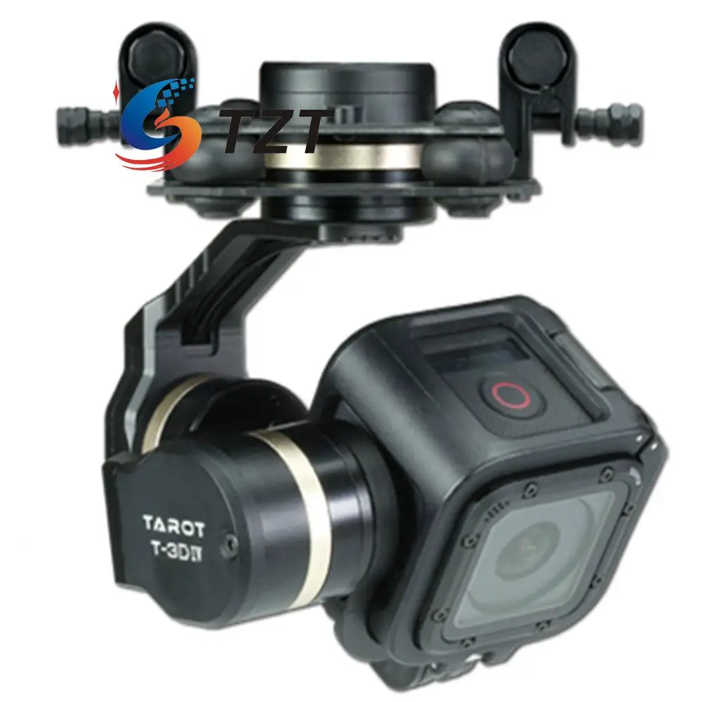 Tarot GOPRO T-3D IV 3 оси HERO4 SESSION камера бесщеточный карданный PTZ для FPV квадрокоптера дрона мультикоптера TL3T02