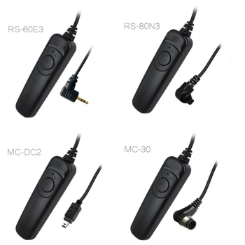 

RS-60E3,RS-80N3,MC-DC2,MC-30Remote Control Shutter Release Cable Portable Cord Camera Photography Accessories