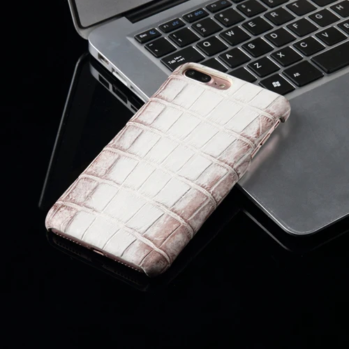 В наличии! Чехол накладка из натуральной крокодиловой кожи для iPhone 8 Plus|case for iphone|for
