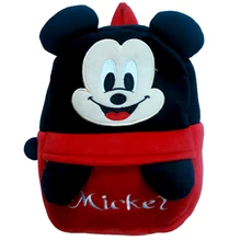 Hot Sale Lovely cartoon soft mickey Plush backpack minne school bag CHILDREN BACKPACK kid Satchel 1