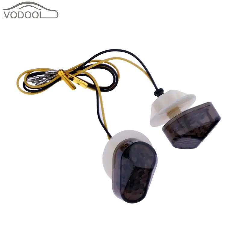 

Motorcycle Flush Mount 15SMD 12V LED Turn Signal Light for Yamaha Moto Yellow Indicator Side Lamp Motocicleta Accessories
