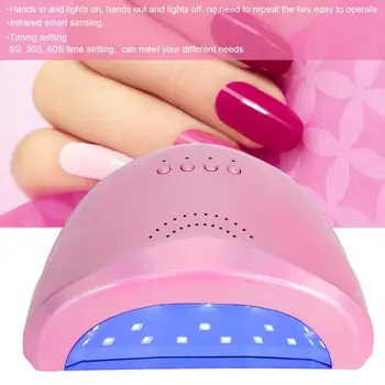 

Professional 48W Nail Art LED Lamp Dryer Gel Polish Curing Manicure Tool Led UV Lamp