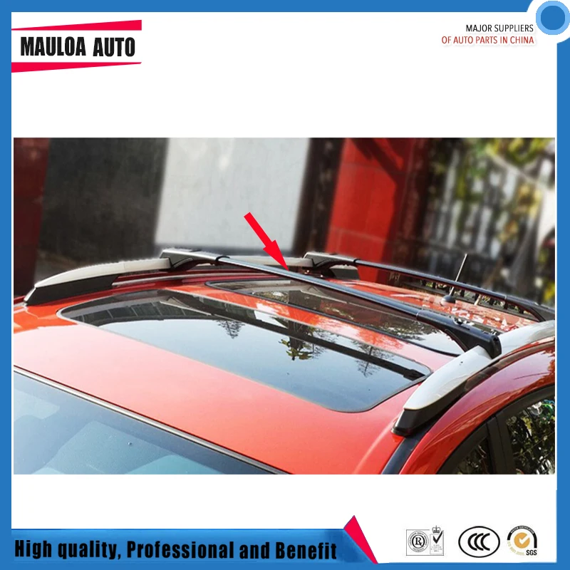 

High quality Aluminium alloy screw install roof rack rail cross bar for RVA4 2014 2015 2016 2017 2018