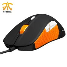100% original steelseries mouse Steelseries Rival Fnatic Edition 6500 DPI gaming mouse USB professional Optical Gaming Mouse