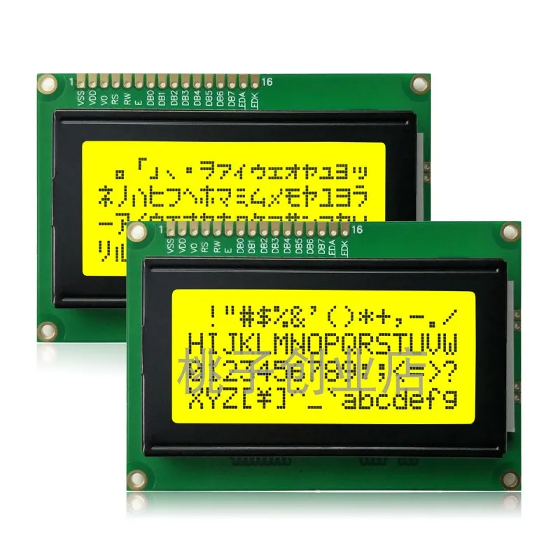 1 шт. 1604A ЖК-экран 1604 lcd 5 в 16X4 символов синий экран/желтый модуль lcd для экрана