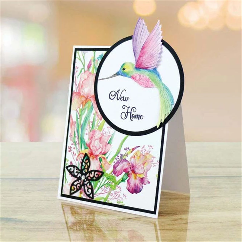 

Naifumodo Hummingbird Metal Cutting Dies New 2019 for Craft Dies Scrapbooking Card Making Album Embossing Crafts Die Cut