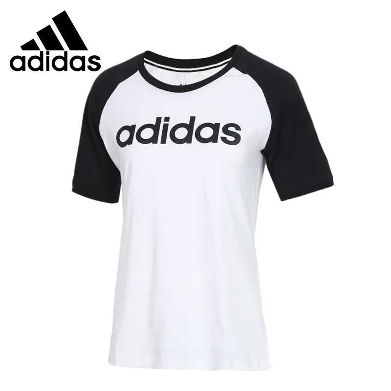 Новинка Оригинальная футболка Adidas NEO W CE 2 женские футболки с коротким рукавом