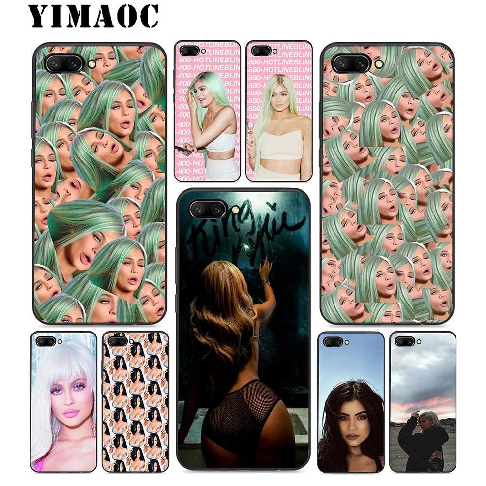 YIMAOC Kylie Jenner Beaty Girl силиконовый чехол для huawei Honor mate 10 P20 P10 P9 P8 P Smart Y6 6A 7A 7X 7C Lite Pro 2017 2018
