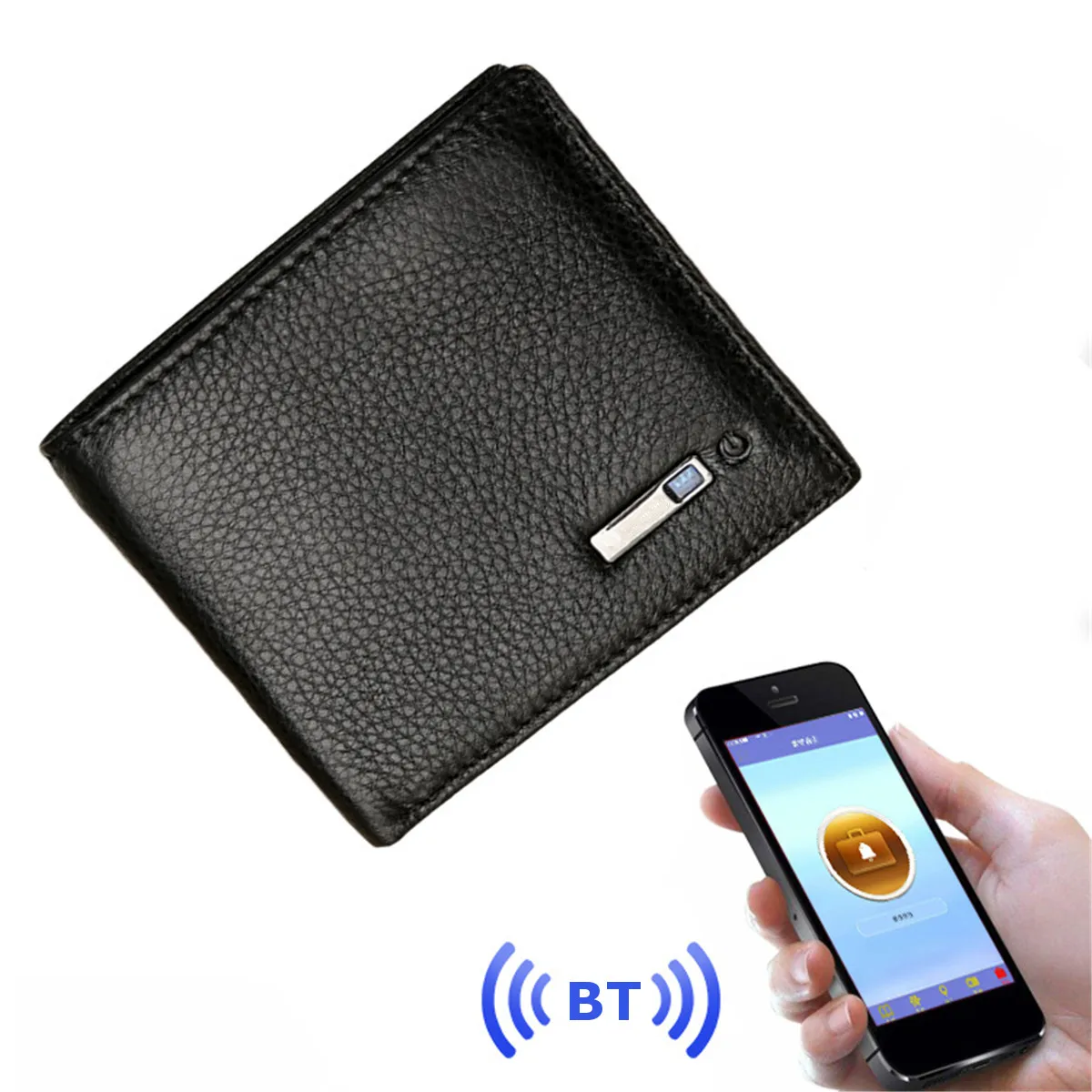 

Intelligent Card Holder bluetooth Smart Wallet Waterproof Anti Theft Anti Lost ID Credit GPS Smart Purse Card Holders