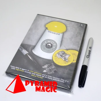 

Chop (Gimmicks and DVD) by Craig Petty and World Magic Shop close up Street mentalism Classic card magic tricks
