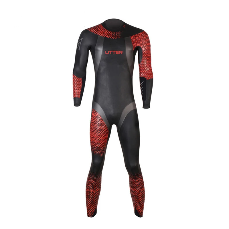 Полное Для мужчин 5 мм SCS неопрена Триатлон гидрокостюм для серфинга с принтом в горошек костюм для серфинга для бега и езды на велосипеде