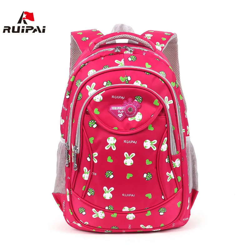 

RUIPAI Fashion Kids Polyester Rabbit school Backpack Schoolbags Kids Bags Mochila For Boys Girls Baby's School Students Rucksack